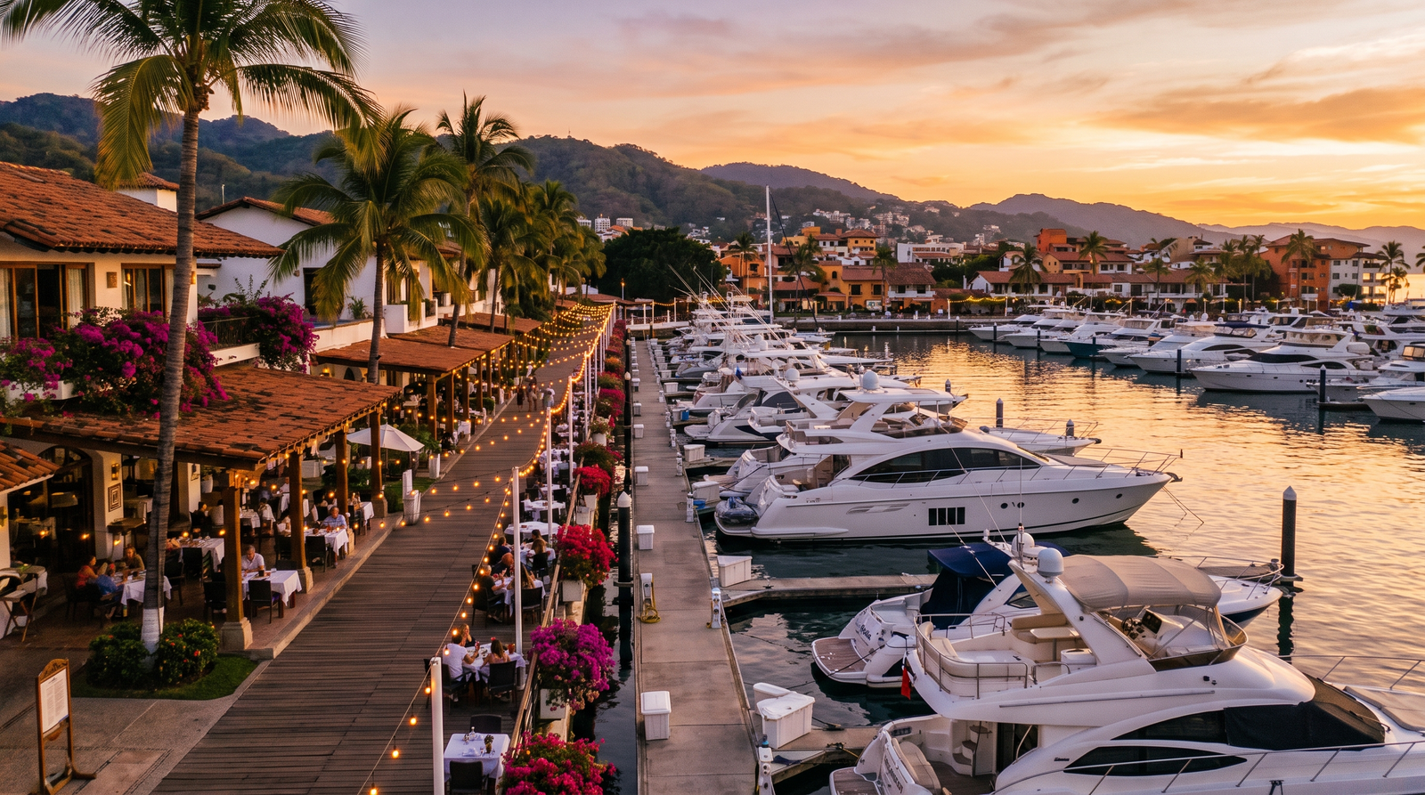 Condominios frente al mar en Marina Vallarta, Puerto Vallarta
